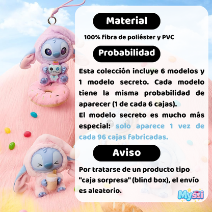 Peluche Coleccionable en Caja Sorpresa (6 modelos + 1 secreto)